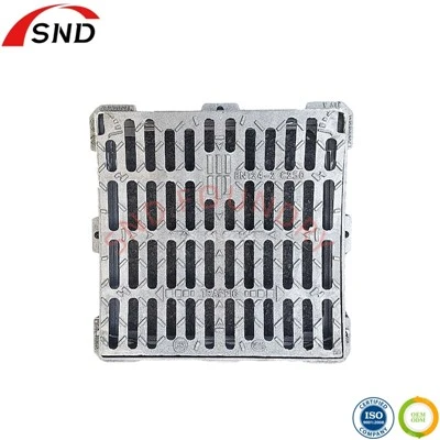Grille de caniveau en fonte ductile robuste