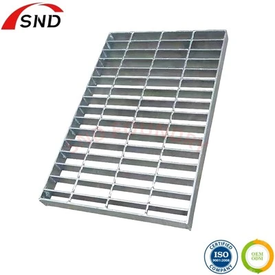 Grille à barres d'acier soudée